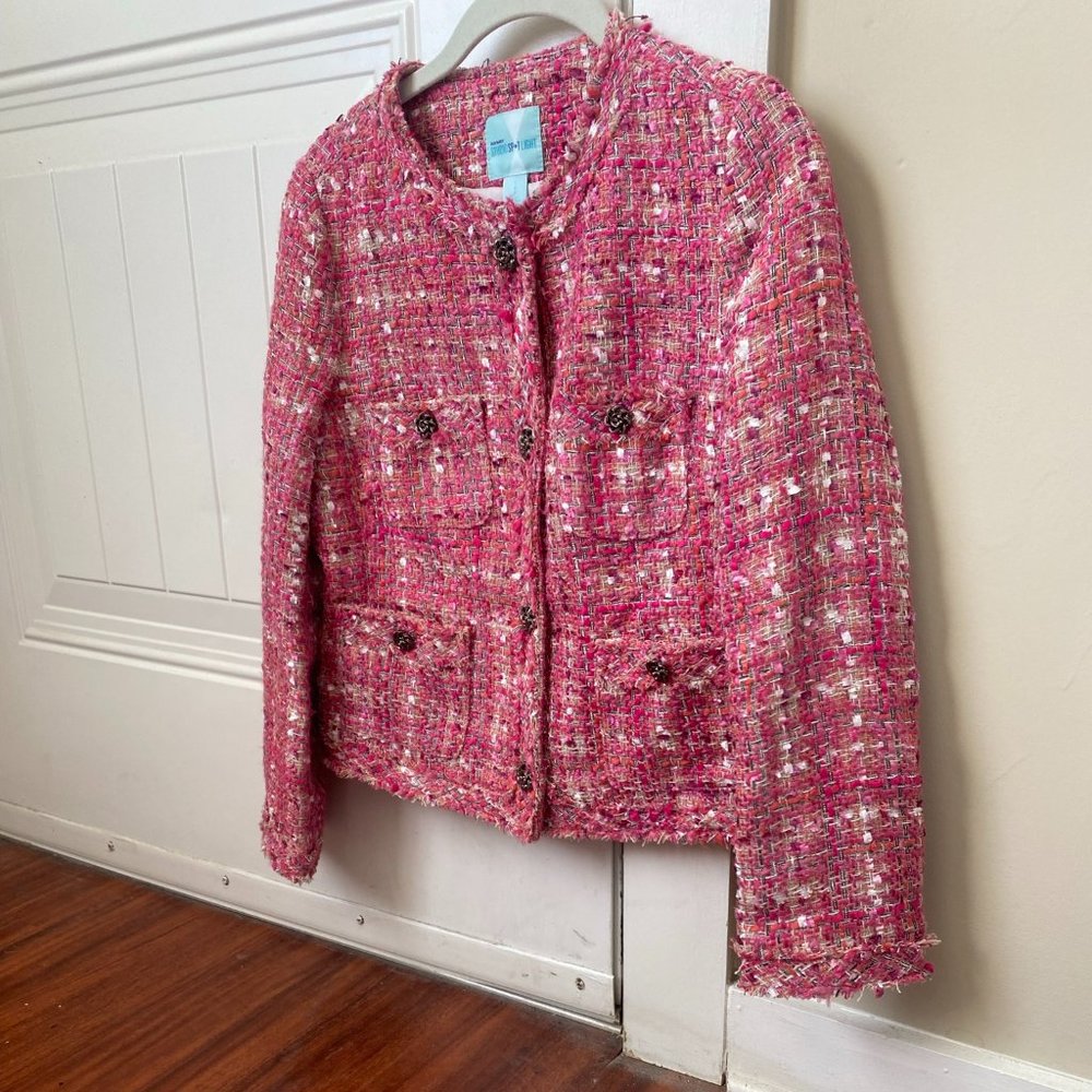 Pink & White Vintage Jacket